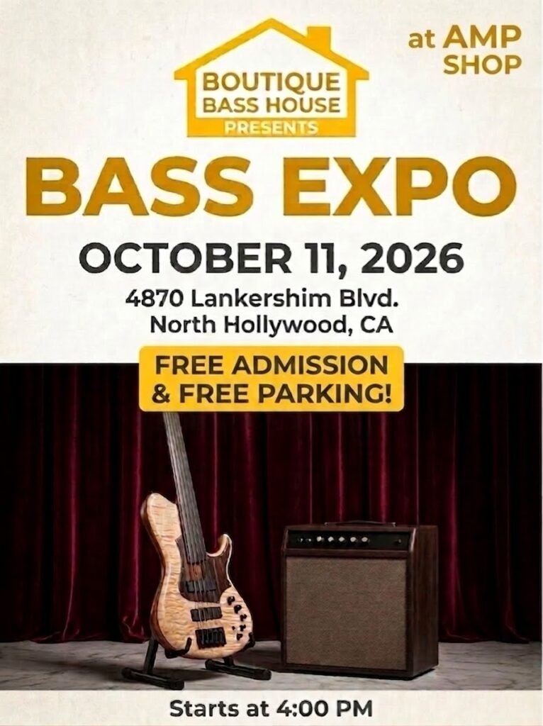 Bass Expo event poster